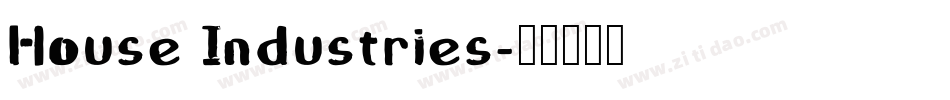 House Industries字体转换